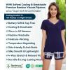 image:imageWiWi Viscose from Bamboo Pajamas Set for Women Super Soft Short Sleeve Cooling Summer Plus Size Pjs Sets Sleepwear S4XCnavynavy Plaid