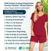 image:imageWiWi Viscose from Bamboo Pajamas Set for Women Super Soft Short Sleeve Cooling Summer Plus Size Pjs Sets Sleepwear S4XCwine Red