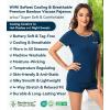 image:imageWiWi Viscose from Bamboo Pajamas Set for Women Super Soft Short Sleeve Cooling Summer Plus Size Pjs Sets Sleepwear S4XDink Blue