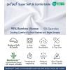 image:imageWiWi Viscose from Bamboo Pajamas Set for Women Super Soft Short Sleeve Cooling Summer Plus Size Pjs Sets Sleepwear S4XDink Blue