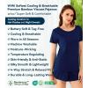 image:imageWiWi Viscose from Bamboo Pajamas Set for Women Super Soft Short Sleeve Cooling Summer Plus Size Pjs Sets Sleepwear S4XEnavy