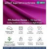 image:imageWiWi Viscose from Bamboo Pajamas Set for Women Super Soft Short Sleeve Cooling Summer Plus Size Pjs Sets Sleepwear S4XGdark Reddish Purple