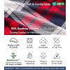 image:imageWiWi Womens Viscose from Bamboo Pajamas Set Short Sleeve Top with Pants Pjs Soft V Neck Sleepwear Lightweight Loungewear S3XDnavyRed Plaid