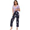A-navy/Floral