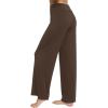 image:imageWiWi Bamboo Viscose Pajama Pants for Women Plus Size Cooling Pajamas Bottoms Wide Leg Lounge Super Soft Sweatpants S4XAbrown