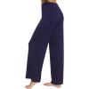 image:imageWiWi Bamboo Viscose Pajama Pants for Women Plus Size Cooling Pajamas Bottoms Wide Leg Lounge Super Soft Sweatpants S4XAnavy