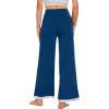 image:imageWiWi Bamboo Viscose Pajama Pants for Women Plus Size Cooling Pajamas Bottoms Wide Leg Lounge Super Soft Sweatpants S4XBink Blue