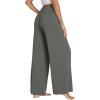 image:imageWiWi Bamboo Viscose Pajama Pants for Women Plus Size Cooling Pajamas Bottoms Wide Leg Lounge Super Soft Sweatpants S4XDcharcoal
