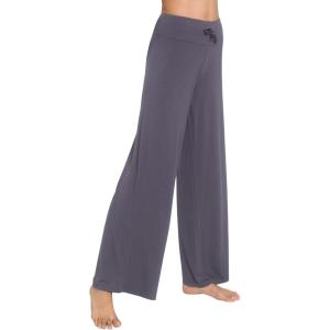 image:imageWiWi Bamboo Viscose Pajama Pants for Women Plus Size Cooling Pajamas Bottoms Wide Leg Lounge Super Soft Sweatpants S4XAdark Grey
