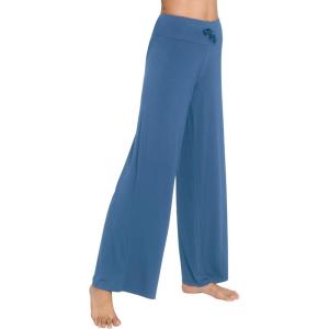 image:imageWiWi Bamboo Viscose Pajama Pants for Women Plus Size Cooling Pajamas Bottoms Wide Leg Lounge Super Soft Sweatpants S4XAprussian Blue