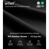 image:imageWiWi Bamboo Viscose Nightgowns for Women Cool Sleep Shirt Super Soft Long Sleeve Lightweight Plus Size Nightshirt S4XAblack