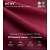 image:imageWiWi Bamboo Viscose Nightgowns for Women Cool Sleep Shirt Super Soft Long Sleeve Lightweight Plus Size Nightshirt S4XAwine