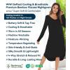 image:imageWiWi Bamboo Viscose Nightgowns for Women Soft Long Sleeve Sleep Shirt Nightshirts Cooling Pajamas Sleepwear S4XAblack