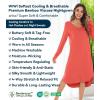 image:imageWiWi Bamboo Viscose Nightgowns for Women Soft Long Sleeve Sleep Shirt Nightshirts Cooling Pajamas Sleepwear S4XAcoral