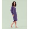 image:imageWiWi Bamboo Viscose Nightgowns for Women Soft Long Sleeve Sleep Shirt Nightshirts Cooling Pajamas Sleepwear S4XAlavender
