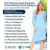 image:imageWiWi Bamboo Viscose Nightgowns for Women Soft Long Sleeve Sleep Shirt Nightshirts Cooling Pajamas Sleepwear S4XApale Blue