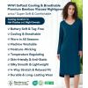 image:imageWiWi Bamboo Viscose Nightgowns for Women Soft Long Sleeve Sleep Shirt Nightshirts Cooling Pajamas Sleepwear S4XApeacock Blue