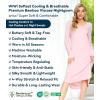 image:imageWiWi Bamboo Viscose Nightgowns for Women Soft Long Sleeve Sleep Shirt Nightshirts Cooling Pajamas Sleepwear S4XApink