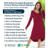 image:imageWiWi Bamboo Viscose Nightgowns for Women Soft Long Sleeve Sleep Shirt Nightshirts Cooling Pajamas Sleepwear S4XAwine