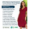 image:imageWiWi Bamboo Viscose Nightgowns for Women Soft Long Sleeve Sleep Shirt Nightshirts Cooling Pajamas Sleepwear S4XBgarnet