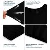 image:imageWiWi Bamboo Viscose Pajama Set for Women Super Soft Long Sleeve Top with Pants Loungewear Cooling 2 Piece Pjs Sets SXXLAblack