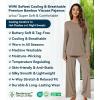 image:imageWiWi Bamboo Viscose Pajama Set for Women Super Soft Long Sleeve Top with Pants Loungewear Cooling 2 Piece Pjs Sets SXXLAcamel