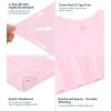 image:imageWiWi Bamboo Viscose Pajama Set for Women Super Soft Long Sleeve Top with Pants Loungewear Cooling 2 Piece Pjs Sets SXXLApink
