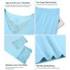 image:imageWiWi Bamboo Viscose Pajamas Sets for Women Lace Trim Long Sleeve Sleepwear Lounge Sets Plus Size Pjs with pockets S4XApale Blue