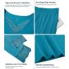 image:imageWiWi Bamboo Viscose Pajamas Sets for Women Lace Trim Long Sleeve Sleepwear Lounge Sets Plus Size Pjs with pockets S4XAteal Blue