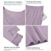 image:imageWiWi Bamboo Viscose Pajamas Sets for Women Lace Trim Long Sleeve Sleepwear Lounge Sets Plus Size Pjs with pockets S4XAviolet