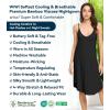 image:imageWiWi Bamboo Viscose Slip Dress for Women Cooling Dresses Super Soft Chemise Plus Size Nightgown Full Slips Babydoll S4XAblack