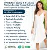 image:imageWiWi Bamboo Viscose Slip Dress for Women Cooling Dresses Super Soft Chemise Plus Size Nightgown Full Slips Babydoll S4XApure White
