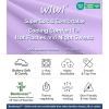 image:imageWiWi Bamboo Viscose Slip Dress for Women Cooling Dresses Super Soft Chemise Plus Size Nightgown Full Slips Babydoll S4XAtaro Purple