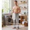image:imageWiWi Mens Pajama Pants Soft Viscose Bamboo 1 or 2 Pack Sleep Lounge Bottoms Comfy Pj Loungewear with Pockets S4XAash Grey