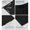 image:imageWiWi Mens Pajama Pants Soft Viscose Bamboo 1 or 2 Pack Sleep Lounge Bottoms Comfy Pj Loungewear with Pockets S4XAblack