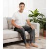 image:imageWiWi Mens Pajama Pants Soft Viscose Bamboo 1 or 2 Pack Sleep Lounge Bottoms Comfy Pj Loungewear with Pockets S4XAcharcoal Heather