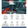 image:imageWiWi Mens Pajama Pants Soft Viscose Bamboo 1 or 2 Pack Sleep Lounge Bottoms Comfy Pj Loungewear with Pockets S4XAchristmas Elk on Green