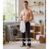 image:imageWiWi Mens Pajama Pants Soft Viscose Bamboo 1 or 2 Pack Sleep Lounge Bottoms Comfy Pj Loungewear with Pockets S4XAdeer on Navy