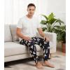image:imageWiWi Mens Pajama Pants Soft Viscose Bamboo 1 or 2 Pack Sleep Lounge Bottoms Comfy Pj Loungewear with Pockets S4XAdog