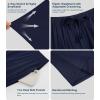 image:imageWiWi Mens Pajama Pants Soft Viscose Bamboo 1 or 2 Pack Sleep Lounge Bottoms Comfy Pj Loungewear with Pockets S4XAnavy
