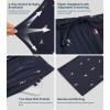 image:imageWiWi Mens Pajama Pants Soft Viscose Bamboo 1 or 2 Pack Sleep Lounge Bottoms Comfy Pj Loungewear with Pockets S4XAskiing on Navy