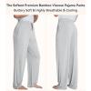 image:imageWiWi Mens Pajama Pants Soft Viscose Bamboo 1 or 2 Pack Sleep Lounge Bottoms Comfy Pj Loungewear with Pockets S4XBash Grey
