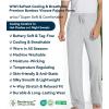 image:imageWiWi Mens Pajama Pants Soft Viscose Bamboo 1 or 2 Pack Sleep Lounge Bottoms Comfy Pj Loungewear with Pockets S4XBash Grey
