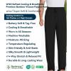 image:imageWiWi Mens Pajama Pants Soft Viscose Bamboo 1 or 2 Pack Sleep Lounge Bottoms Comfy Pj Loungewear with Pockets S4XBblack
