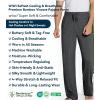 image:imageWiWi Mens Pajama Pants Soft Viscose Bamboo 1 or 2 Pack Sleep Lounge Bottoms Comfy Pj Loungewear with Pockets S4XBcharcoal Heather