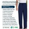 image:imageWiWi Mens Pajama Pants Soft Viscose Bamboo 1 or 2 Pack Sleep Lounge Bottoms Comfy Pj Loungewear with Pockets S4XBdark Blue