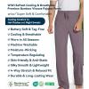 image:imageWiWi Mens Pajama Pants Soft Viscose Bamboo 1 or 2 Pack Sleep Lounge Bottoms Comfy Pj Loungewear with Pockets S4XBmisty Grey