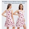 image:imageWiWi Nightgown for Women Super Soft Sleeveless Sleepwear Cool Vneck Sleep Shirts Bamboo Viscose Pj Gown S4XAcoffee Cup