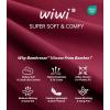 image:imageWiWi Nightgown for Women Super Soft Sleeveless Sleepwear Cool Vneck Sleep Shirts Bamboo Viscose Pj Gown S4XAwine