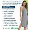 image:imageWiWi Nightgowns for Women Super Soft Sleeveless Racerback Nightgown Bamboo Viscose Plus Size Cooling Sleepshirts S4XAheather Grey Stripe